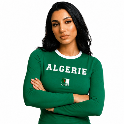 T-shirt Ajusté / Manches Longues - Algérie