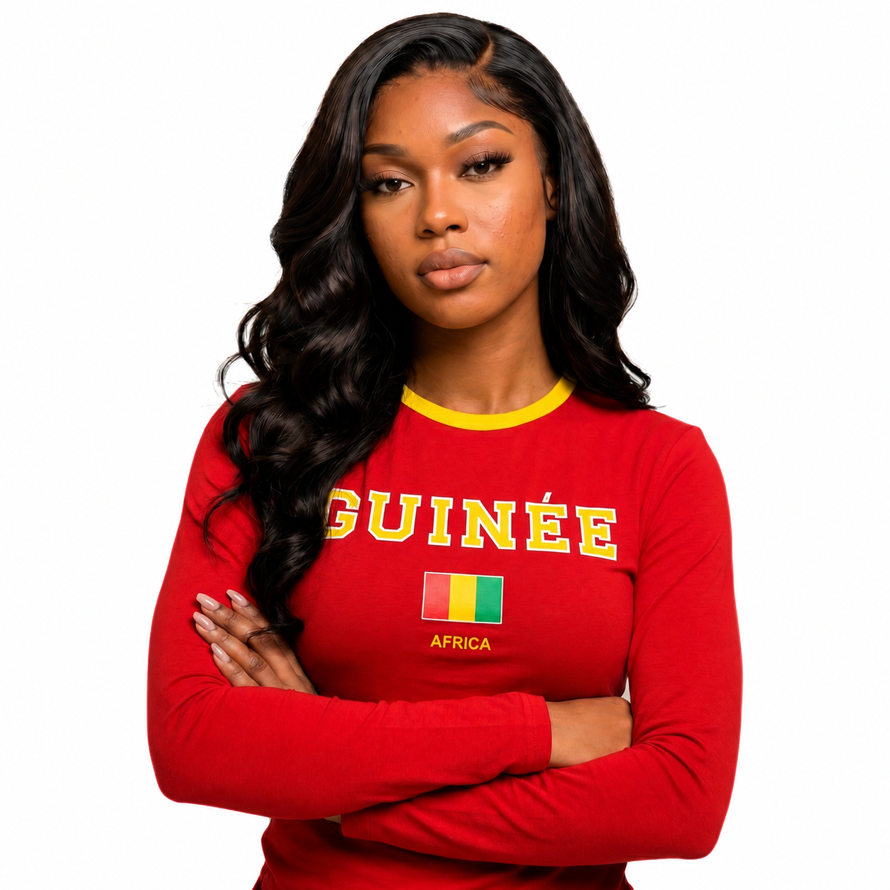 T-Shirt ajusté / Manches longues  - Guinée