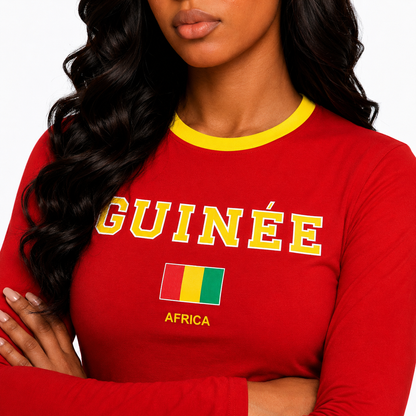 T-Shirt ajusté / Manches longues  - Guinée
