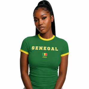 T-shirt Ajusté - Sénégal