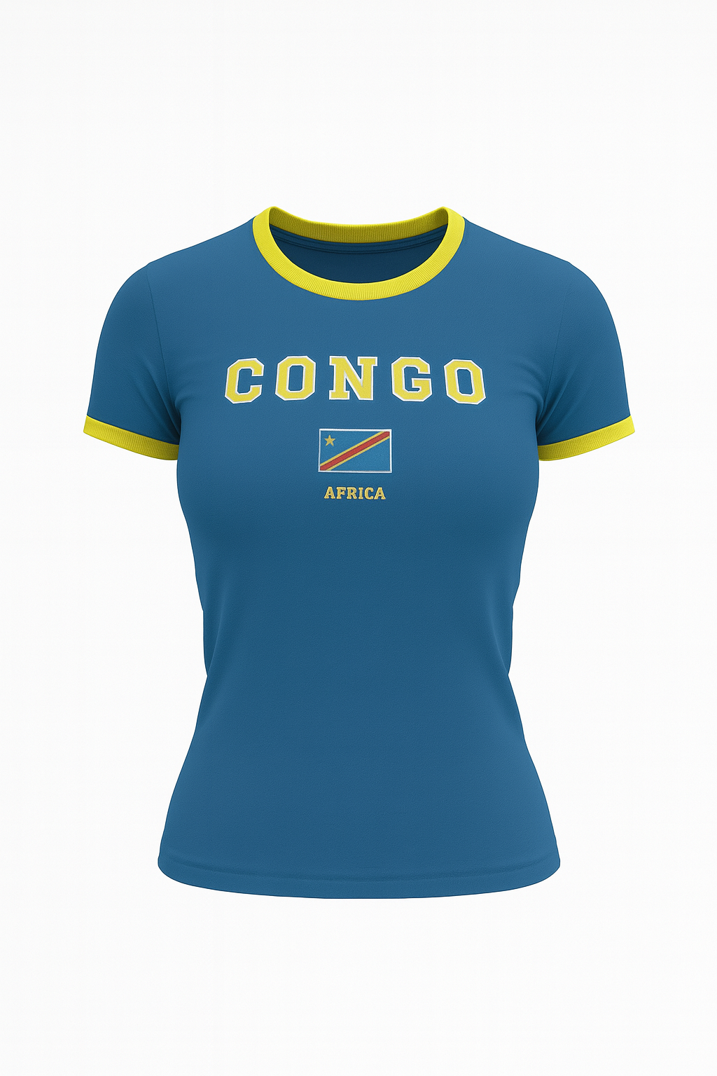 Tee Shirt Ajusté - Congo Kinshasa