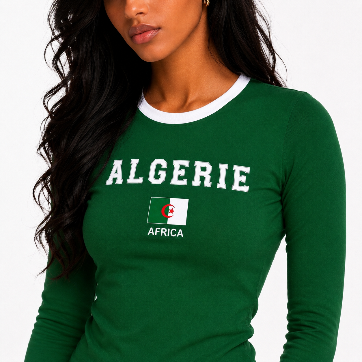 T-shirt Ajusté / Manches Longues - Algérie