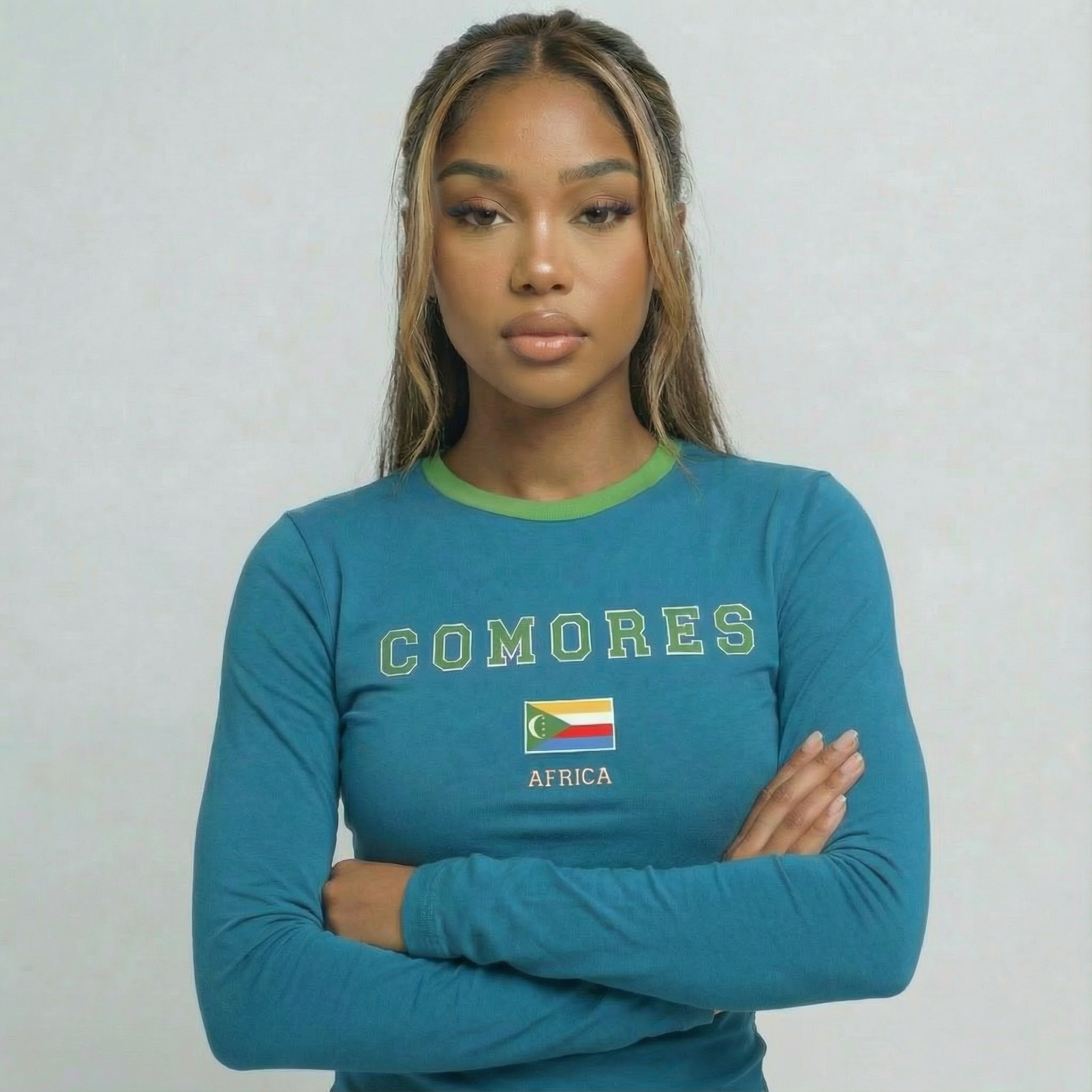 Tee Shirt Ajusté / Manches Longues - COMORES