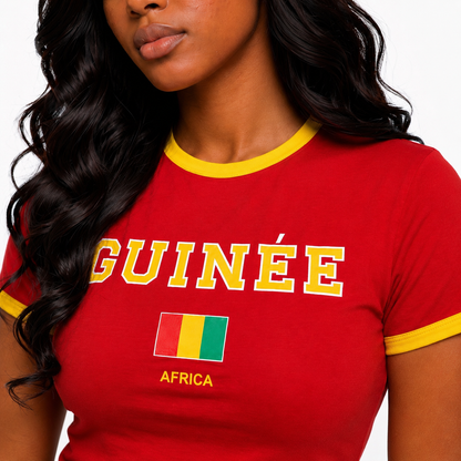 T-shirt Ajusté - Guinée