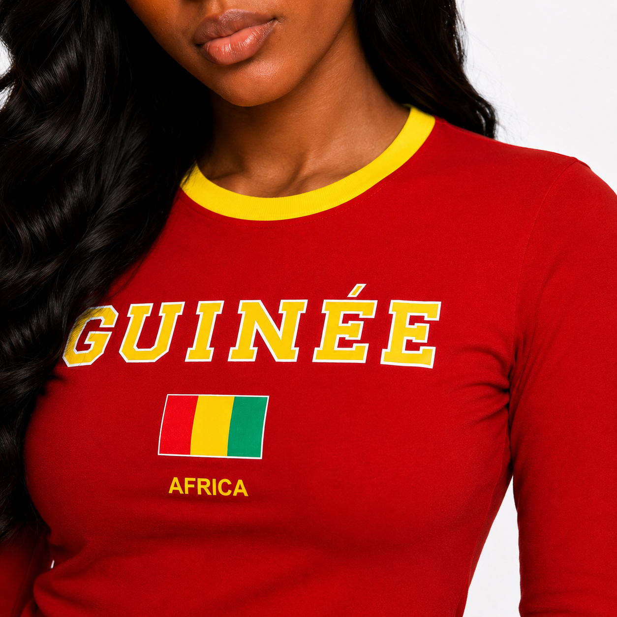 T-Shirt ajusté / Manches longues  - Guinée