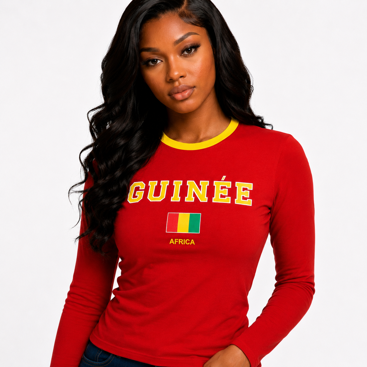 T-Shirt ajusté / Manches longues  - Guinée