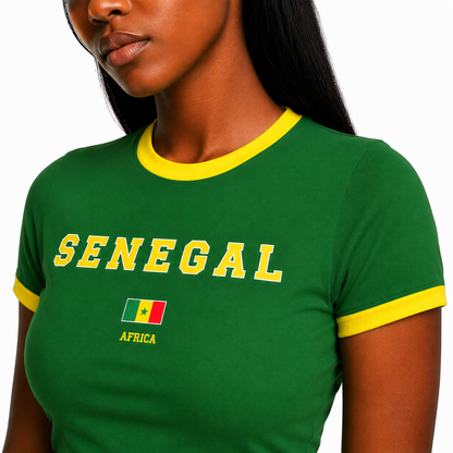 T-shirt Ajusté - Sénégal