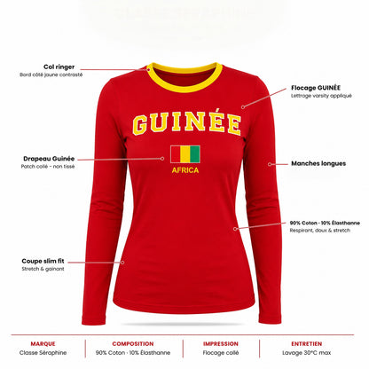 T-Shirt ajusté / Manches longues  - Guinée