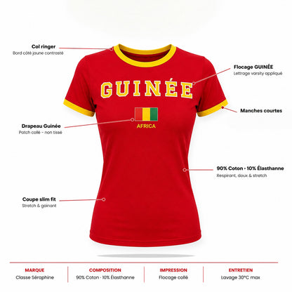 T-shirt Ajusté - Guinée