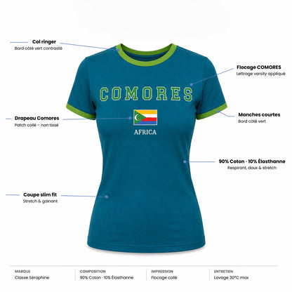 T-shirt Ajusté  - Comores