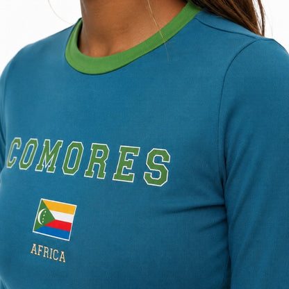 T-shirt Ajusté / Manches Longues - Comores