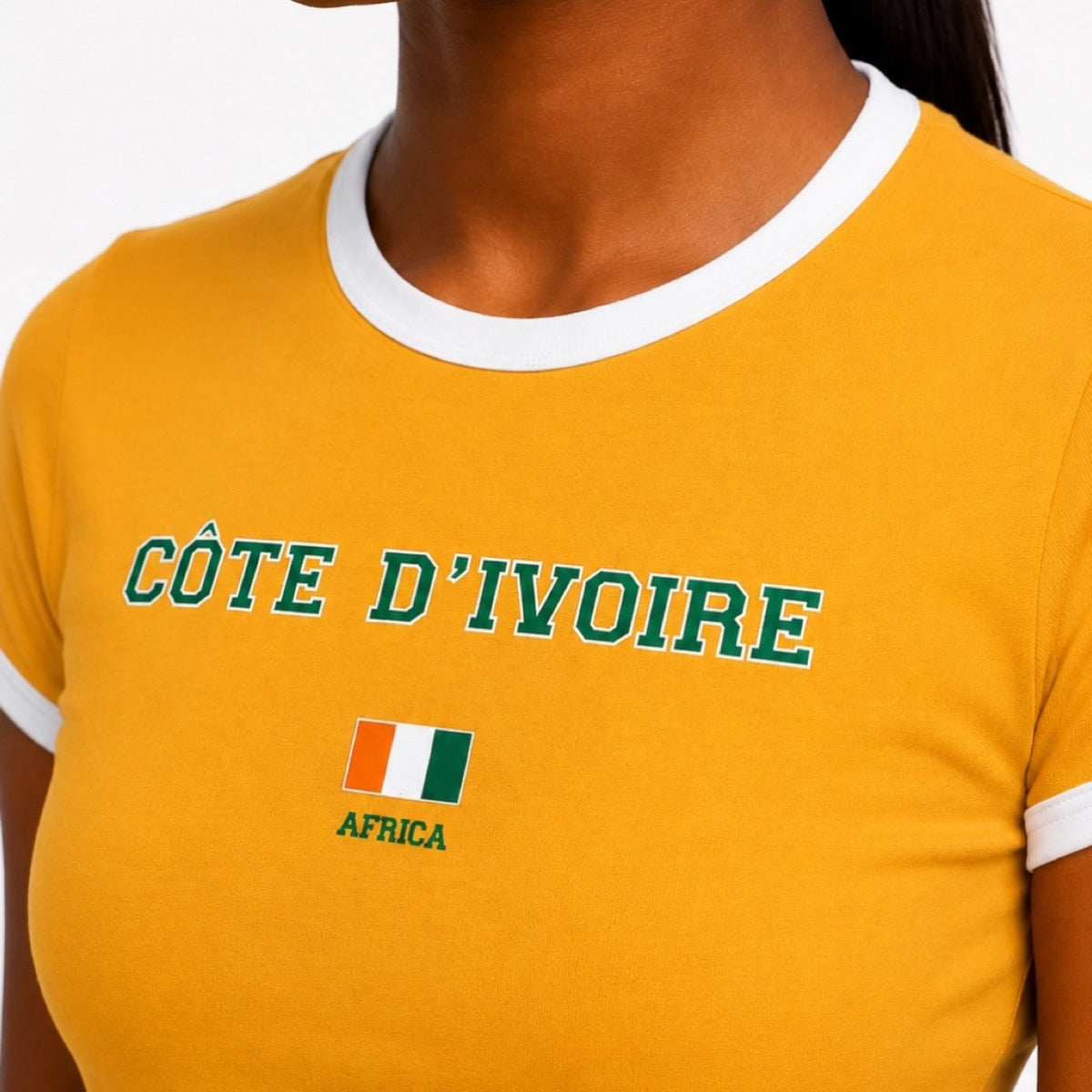 T-shirt Ajusté - Côte d'Ivoire