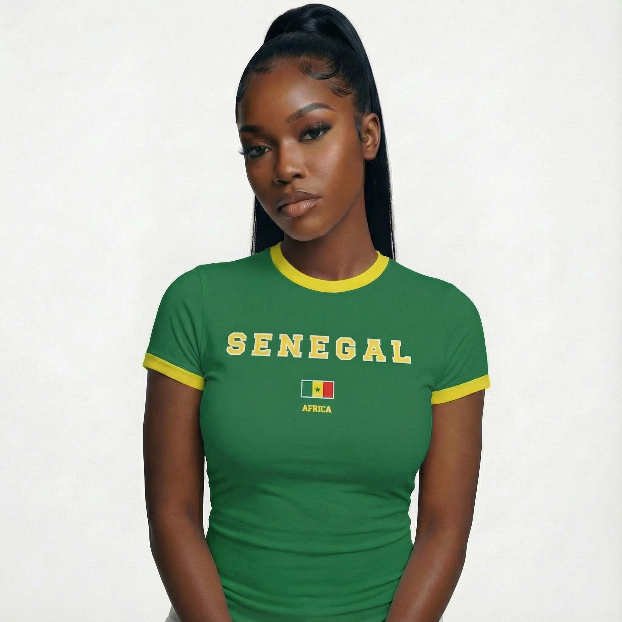 Tee Shirt Ajusté - Sénégal